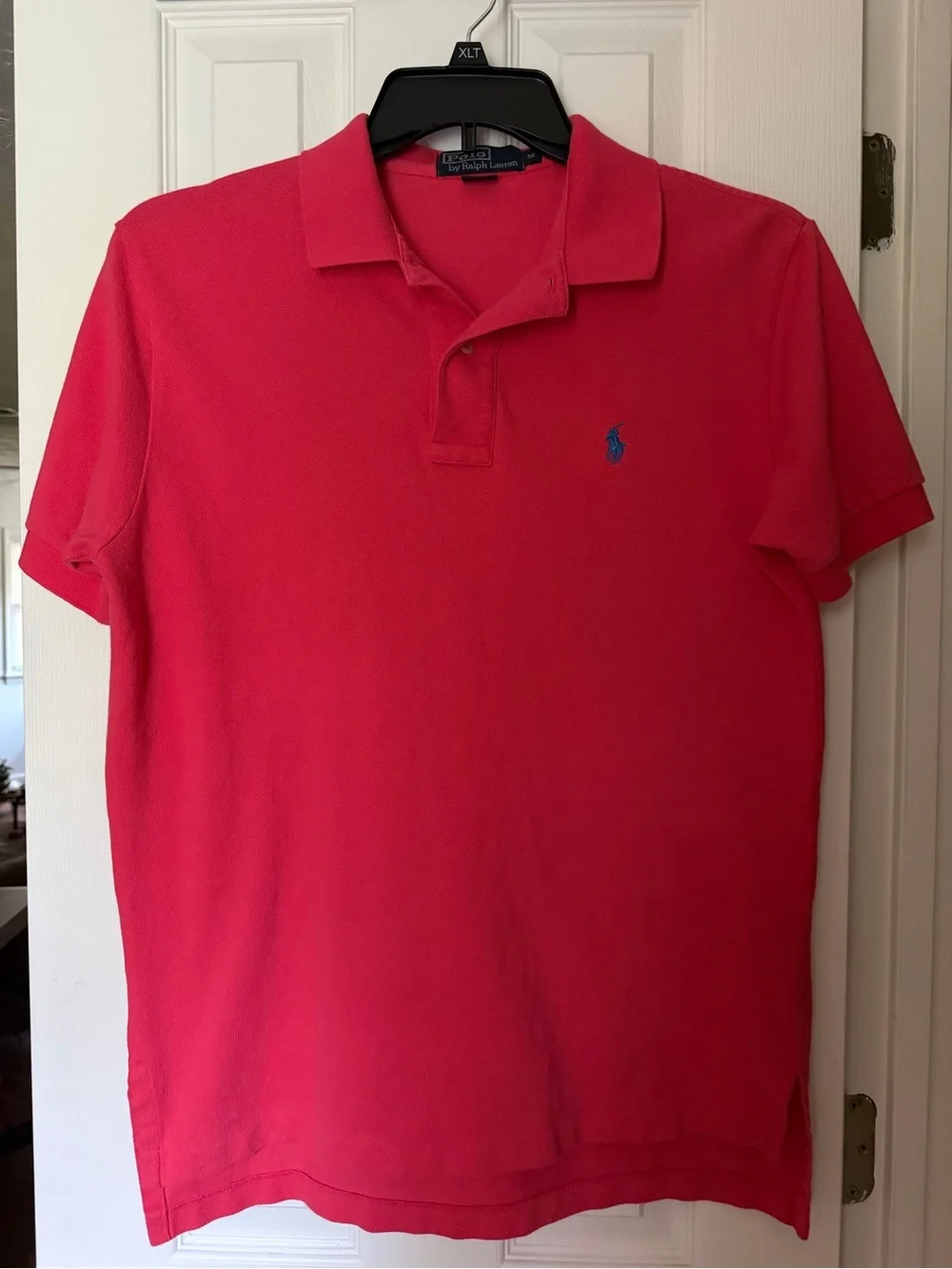 Polo by Ralph Lauren Men’s Coral Classic Pima Cotton Polo Shirt Sz Med